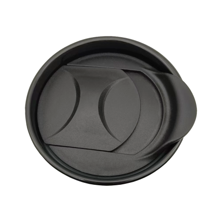 Кружка керамическая с деревянной манжетой Nexus, чёрная