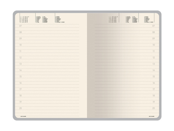 Ежедневник недатированный А5 Vincent, бордовый