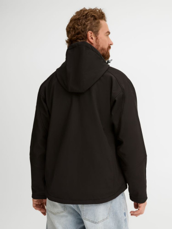 Куртка мужская с капюшоном Replay Men 340 черная, размер 3XL