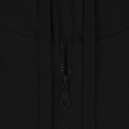 Толстовка на молнии с капюшоном Siverga 2.0, черная, размер 5XL