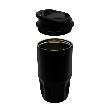 Термостакан Groove (черный)