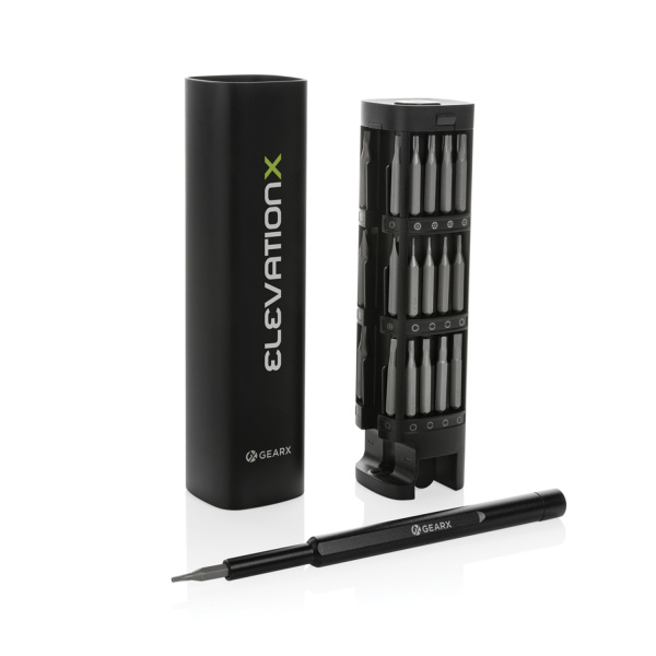 Набор прецизионных отверток Gear X из переработанного алюминия RCS, 56 шт.