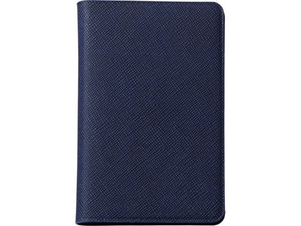 Футляр-книжка на 4-е карты с RFID Favor, темно-синий
