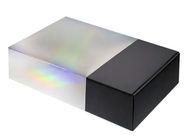 Подарочная коробка с голографическим шубером Aurora, XL
