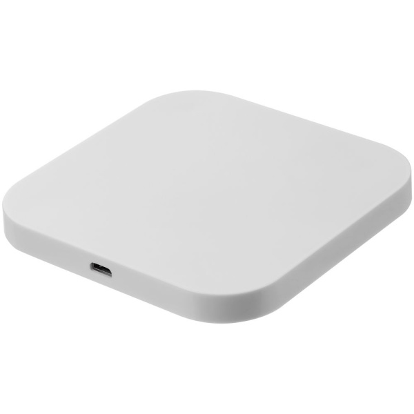 Беспроводное зарядное устройство Interra Plus, белое Беспроводное зарядное устройство Interra Plus, белое