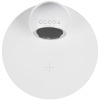 Станция беспроводной зарядки с часами и подсветкой GlobeBee, белая Станция беспроводной зарядки с часами и подсветкой GlobeBee, белая
