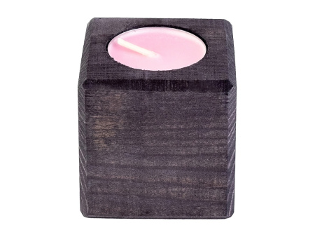 Свеча в декоративном подсвечнике Роза