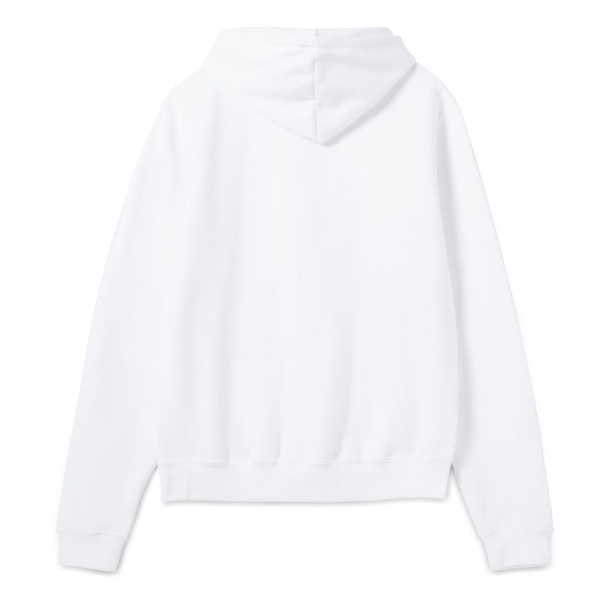 Толстовка с капюшоном Slam 320, белая, размер XS