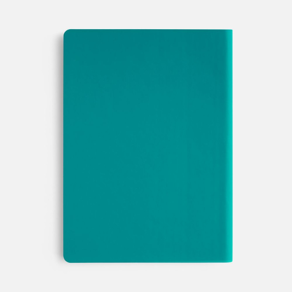 Ежедневник Flex Shall New, недатированный, бирюзовый