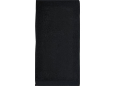 Полотенце для ванны Ellie из хлопка плотностью 550 г/м2 и размером 70x140 см, черный