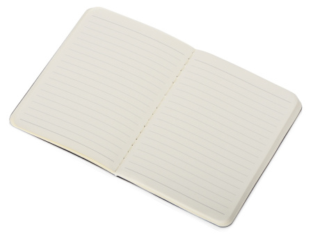 Блокнот A6 Stitch в линейку, черный