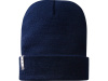 Hale, шапка из пряжи Polylana, темно-синий