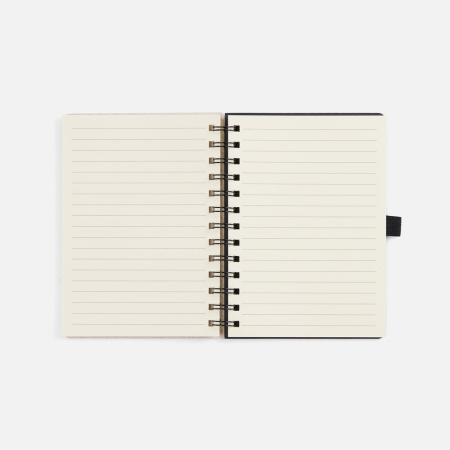 Блокнот на спирали Intrigo, белый