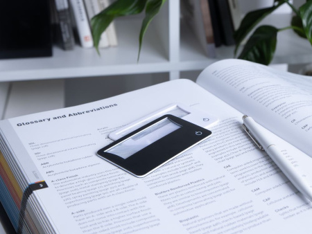 Лупа Visionary с подсветкой, белая