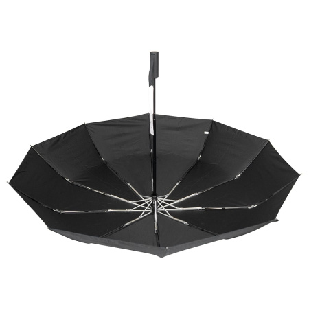 Зонт складной автоматический Forest Cardiff Safeclosing, чёрный