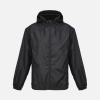 Ветровка унисекс Shield, черная, размер XXL