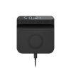 Зарядная станция с часами 15W Ригель (Rigel), черная