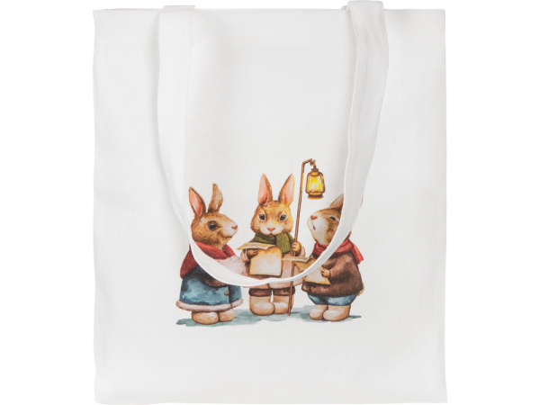 Сумка Element из хлопка для покупок, 180 г, белый