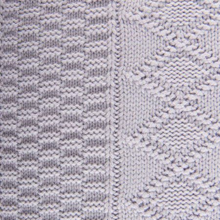 Плед LYKKE MIDI, серый, шерсть 30%, акрил 70%, 150*200 см