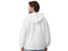Толстовка оверсайз с капюшоном на молнии Monaco, белый