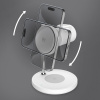 Беспроводная зарядная станция 3 в 1 QI2.2 Max Power, Белая, Deppa