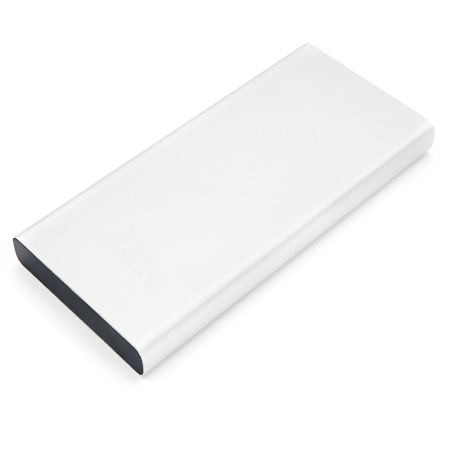 Внешний аккумулятор Höginn в металлическом корпусе, 10000mAh, серый.