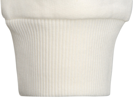 Свитшот Motion унисекс с начесом, белый