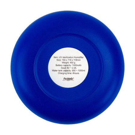 Увлажнитель с антибактериальной UV-лампой Истриа Ультрамарин (Antibacterial Istria Ultramarine), синий