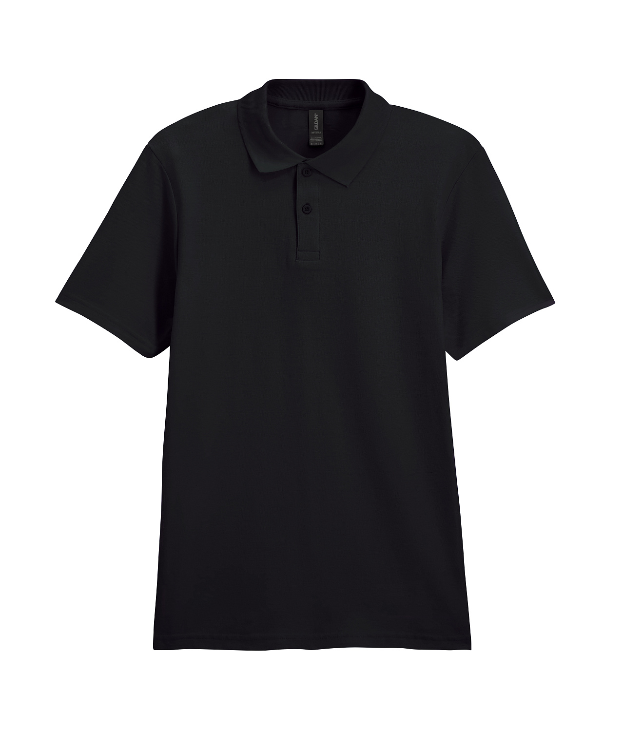 Футболка поло SOFTSTYLE ADULT DOUBLE PIQUE, ГРАФИТОВЫЙ 3XL