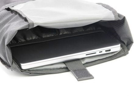 Легкий складывающийся рюкзак-мессенджер Venturer Eco, черный