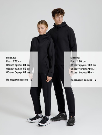 Куртка с капюшоном унисекс Begi, черная, размер XXL