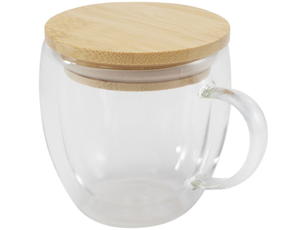 Кружка с бамбуковой крышкой Lenora