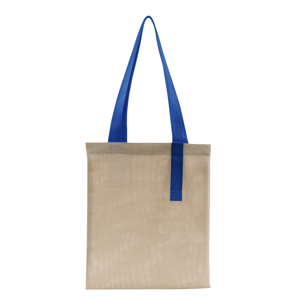 Шоппер Superbag Light, с внутренним креплением (полукольцо) (неокрашенный с синим)