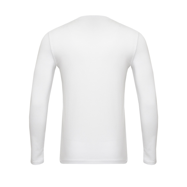 New Gen Футболка с длинным рукавом 180 г/м2 хлопок + лайкра белый XS