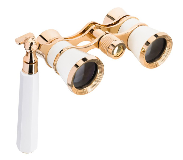 Театральный бинокль-лорнет Broadway 325E, белый