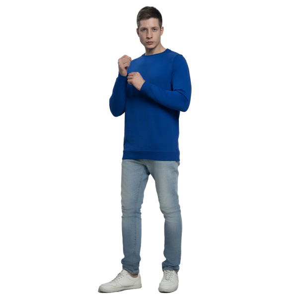Свитшот взрослый Ярко-синий XS