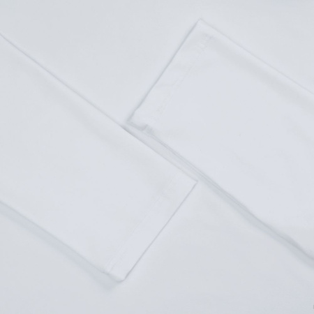 Лонгслив из бифлекса Morfiss, белый, размер XS/S