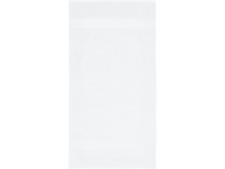 Хлопковое полотенце для ванной Charlotte 50x100 см с плотностью 450 г/м2, белый