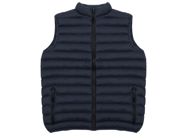 Стеганый жилет Uniqloud, темно-синий