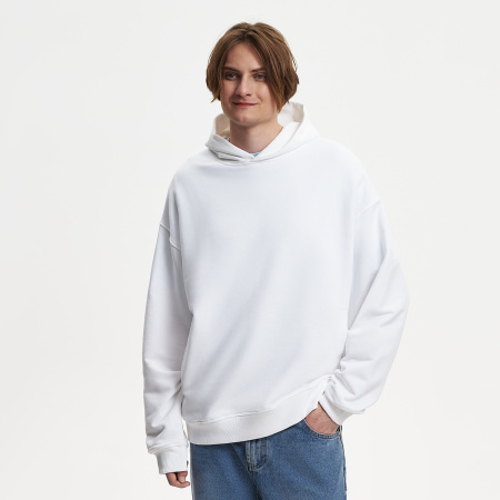 Худи оверсайз унисекс FUSION, белый