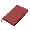 Бизнес-блокнот LADY, формат А5, бордовый, блок в клетку
