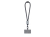 Ремешок-держатель для телефона на запястье Lany Wristband Eco, серый