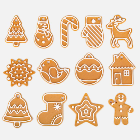 Мини-подвеска «Пряник», 3D-печать на заказ