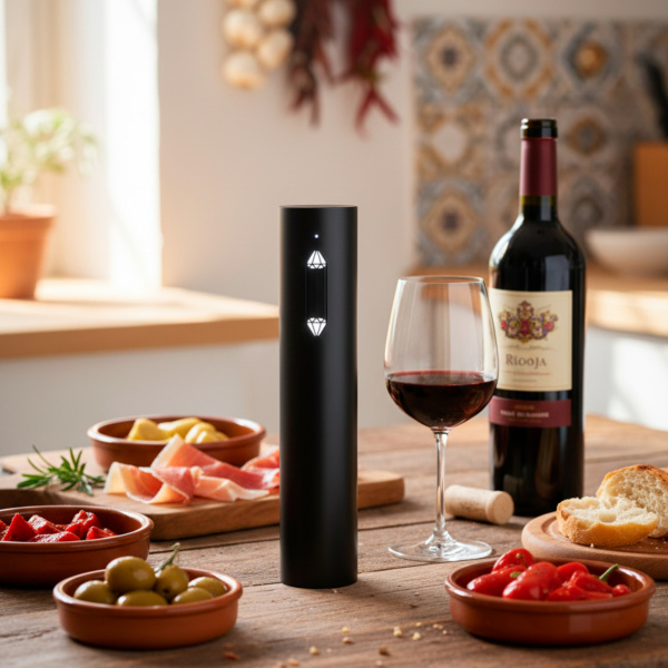 Винный электрический штопор Murcia, черный