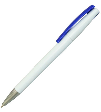 Ручка шариковая, пластиковая, белая/голубой, Z-PEN