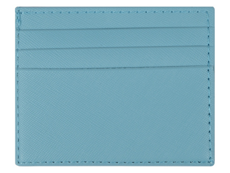 Чехол для карточек и купюр Weekend из ПВХ, голубой