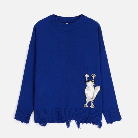 Джемпер Sharpick, темно-синий (кобальт), размер L/XL