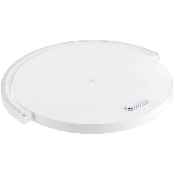 Cтанция для беспроводной зарядки с подсветкой arCharge, белая Cтанция для беспроводной зарядки с подсветкой arCharge, белая