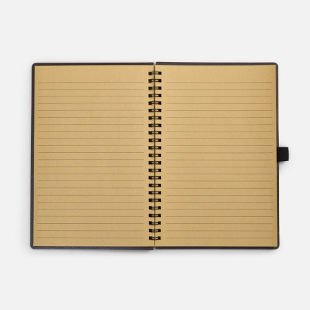 Блокнот на спирали Coffeist, коричневый