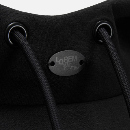 Худи унисекс Begi, черное, размер XXL